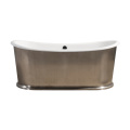 custom sizes mental skirted cast iron freestanding bathtub